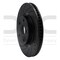Dynamic Friction Co BRAKE ROTOR DRILLED AND SLOTTED BLACK 633-76080L - alternate 6